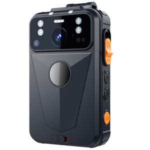 Caméra corporelle 4G de sécurité WiFi 1440P GPS Vision nocturne IR Reconnaissance faciale IA Prise en charge API SDK & RTSP pour utilisation sur le terrain - Product Image 1