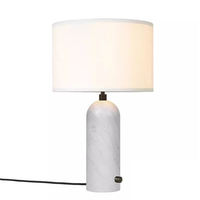 Lampe de table en marbre de luxe postmoderne, luminaire moderne pour salon, hôtel, restaurant, pour la décoration de bureau