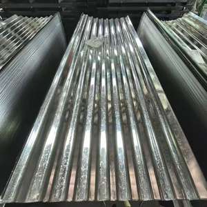 Лист оцинкованный гофрированный стальной BWG 26, 4x8 футов, для кровли - Product Image 6