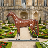 Sculpture équine en bronze sur mesure - Proportions délicates, entièrement adaptée à vos spécifications, sculpture en bronze
