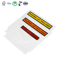 Enveloppes d'expédition personnalisées imperméables avec pochette pour liste de colisage et facture jointe