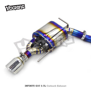 Échappement Catback OEM Valvetronic pour Infiniti G37 3.7L 2010-2021 Système d'échappement en titane avec clé de télécommande - Product Image 5