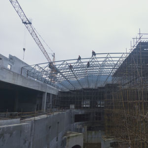 Toit préfabriqué Taihu Dragon Dream Paradise Structure en treillis en acier galvanisé - Product Image 4