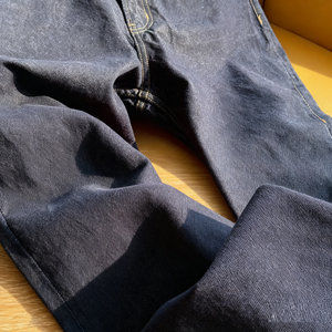 Retro Giản Dị Hàng Ngày Mặc Cổ Điển Nguyên Liệu Denim Jeans Cho Nam Giới Xác Thực <span class=keywords><strong>Selvedge</strong></span> Denim Thẳng Cắt Cổ Điển Quần Áo Lao động Jeans - Product Image 5