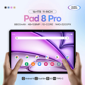 11-inch <span class=keywords><strong>Android</strong></span> 15 Máy tính bảng với 16GB Ram 10-Core MTK Bộ vi xử lý điện dung màn hình cảm ứng USB Type-C sạc 4G Mạng Sản phẩm mới - Product Image 3
