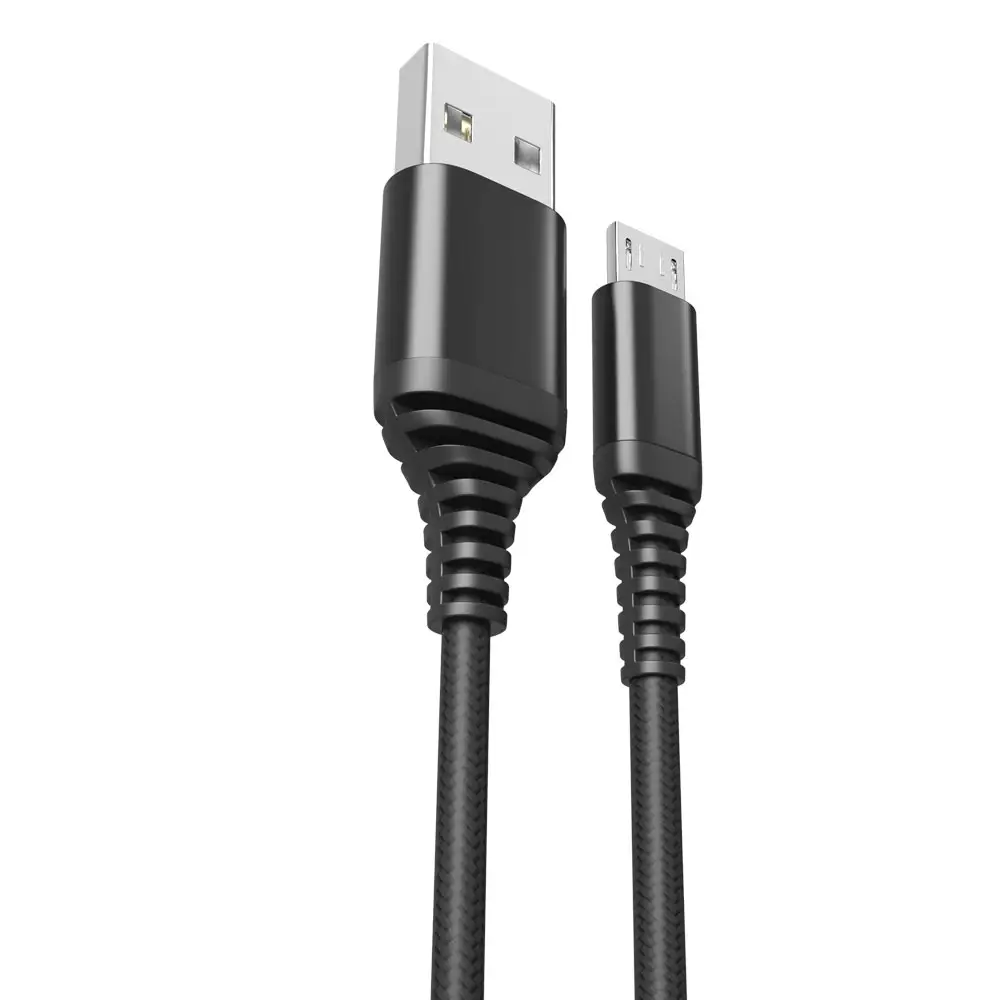 Nylon kabel Drähte Typ C Micro-USB-Ladekabel für Mobiltelefone 2.4 Schnell lade datenkabel