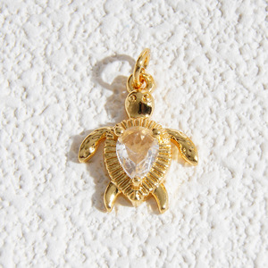 Ocean Series Copper Pendant Mixed Shapes Plated For DIY Necklace Earrings Accessories Wholesale - Product Image 3