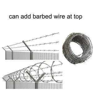 Mạ Kẽm Clear View Chống Trộm Chống Cắt Hàng Rào <span class=keywords><strong>358</strong></span> Chống Leo Lên An Ninh Cao Hàn Dây Lưới Hàng Rào Panels - Product Image 2