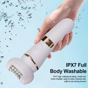 Épilateur professionnel PRITECH pour femmes 5 en 1, rasoir pour femme, éliminateur de callosités, étanche IPX7, 800 mAh, type C - Product Image 5