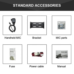 Công suất cao 100W cơ sở trạm phát thanh xe xe Walkie Talkie vô tuyến di động VHF UHF Tần Số Kép ham thu phát vô tuyến - Product Image 6