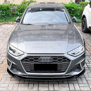 อุปกรณ์เสริมสำหรับ Audi A4 S4 B9.5 Sline 2020 + ตัวแยกกันชนหน้าตัวกระจายขอบกันชนสปอยเลอร์กันชนหน้า - Product Image 3