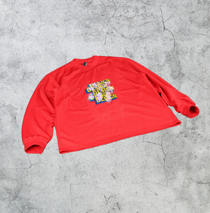 Wholesale Men's 100% Cotton Fleece Pullover <b>Sweatshirt</b> <b>Embroidery</b> Custom Logo Washed Finish Oversized Fit Zipper Closure 2XL - Product Image 1