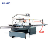 MJH45X/D/XD 3200mm Précision Auto Numérique Rip Clôture Formate Table Coulissante Scie à Panneaux Machine De Haute Qualité Pour Usine De Bois