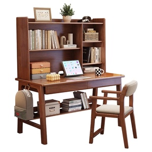 Bureau en bois massif de style vintage avec beaucoup de rangement Design français de luxe <span class=keywords><strong>pour</strong></span> le travail de bureau écriture et <span class=keywords><strong>lecture</strong></span> dans la chambre à coucher et l'étude - Product Image 5