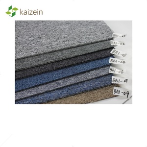 Losetas de Alfombra Modernas para Oficina Welspun, 50x50cm, Diseño Cuadrado, Pelo Cortado, Nailon con Base de Betún, Acolchadas para Pasillo - Product Image 6