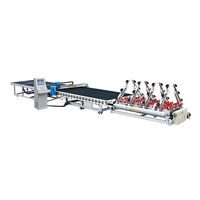 Machine de découpe de verre CNC automatique AGM avec moteur de 12 kW