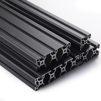 Profilé en aluminium 4080 anodisé argent noir personnalisé 40X80mm Simulateur de course Sim Rig Cadres en aluminium pour simulateur de course