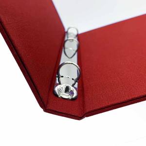 Cubierta de Menú Personalizada Tamaño Carta A4, Cubierta de Menú de Cuero Sintético con Anillas, Libro de Menú para Restaurante - Product Image 4