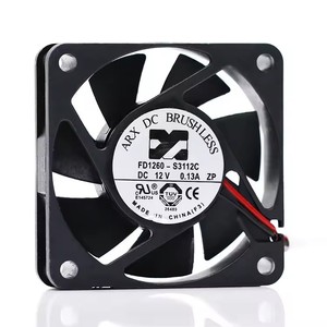 ใหม่สำหรับ <span class=keywords><strong>ARX</strong></span> 6015 FD1260-S3112C DC12V 0.13A พัดลมระบายความร้อนแบบเงียบ60มม. - Product Image 2