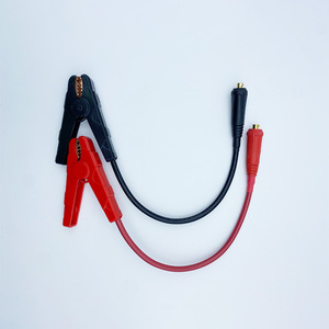 Estilo Europeu 500A Grande Braçadeira Fio UL1015 6AWG Cabo De Alimentação Rápida Pure Copper Jacaré Braçadeira Bateria Clipe GB Jacaré Clipes - Product Image 2