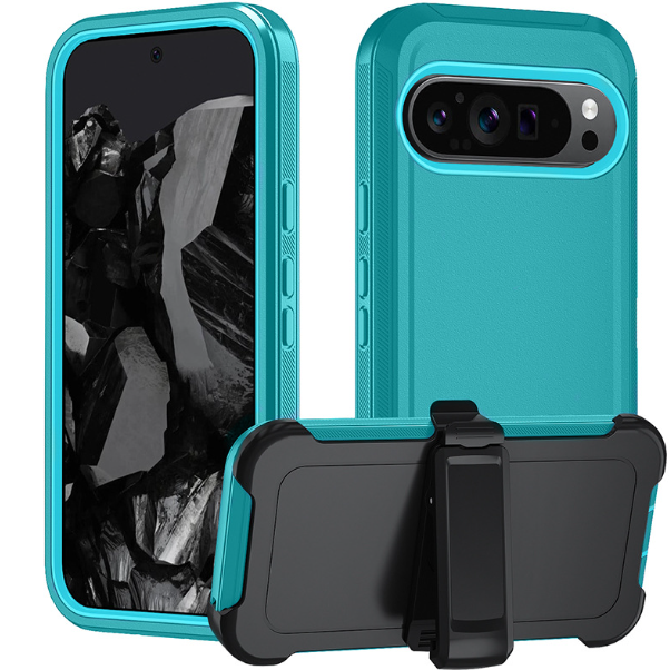 360° Full-Body Rugged Case for Google Pixel 9 Pro Waterproof & Screen Protector Shockproof