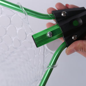 Haute Qualité Pêche à La <span class=keywords><strong>Carpe</strong></span> En Aluminium Filet D'atterrissage En Caoutchouc - Product Image 6