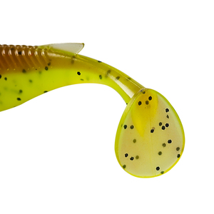 Palmer 3 pièces/sac 7.5cm 2.6g queue de pagaie leurres en plastique souple t queue en plastique souple <span class=keywords><strong>leurre</strong></span> de pêche poisson bionique <span class=keywords><strong>leurre</strong></span> appât - Product Image 5