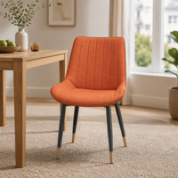 Fauteuils de salon modernes ergonomiques à dossier haut en cuir PU confortables avec couleurs personnalisables