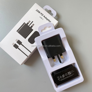 TA800 25W USB C caricatore da muro e 3A Tipo C cavo adattatore da viaggio Cargadores Tipo c per <span class=keywords><strong>Samsung</strong></span> Adaptateur Kabel - Product Image 4