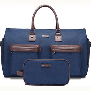High Quality polyester Convertible <b>Travel</b> <b>Garment</b> <b>Bag</b> for Tablet Computer Fashionable Zipper Closure Wholesale with Free Sample - Product Image 1