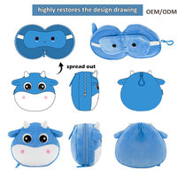 Porte-monnaie anime personnalisé, porte-carte d'identité, pochette en peluche, petit sac à monnaie kawaii, mini portefeuille pour femmes et filles