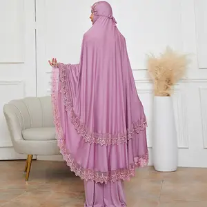 Islamische Kleidung Jilbab Kaftan arabische Gebets kleidung Dubai Gebet tragen muslimische Frauen langes Kleid