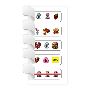 Boletos de Lotería con Tiradores Personalizados, Diseño Gratuito, Impresión Digital, Suministro Directo - Product Image 4