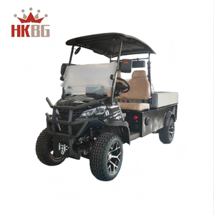 Voiturette de golf électrique HKBG 2026 72V avec boîte de chargement et crochet de remorquage - Product Image 1