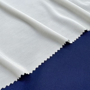 Siêu mạnh mẽ mỏng Nylon Corset girdles điện lưới lưới không thấm nước vải trắng tập thể dục phục hồi Spandex thoáng khí trái tim cô gái - Product Image 3