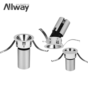 Spot lumineux LED encastrable en aluminium à Angle fixe, avec technologie COB, luminaire de <span class=keywords><strong>plafond</strong></span>, éclairage d'extérieur ou Commercial, 8W, v - Product Image 1