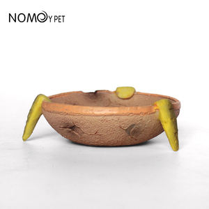 Noypet אביזרים זוחלים terrarium נוף פאה סביב קערה מזון מים קערה מזון מים לקערה - Product Image 4