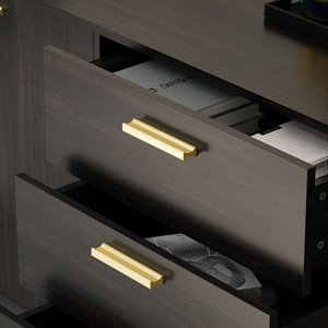 Buffet blanc Belle pièce parfaite pour accueillir des <span class=keywords><strong>d</strong></span>îners et des petits rassemblements Buffet Cabinet - Product Image 5