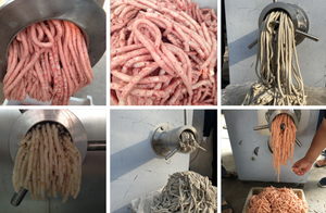 Machine à hacher la viande de bœuf robuste, hachoir électrique pour la transformation de poulet congelé, saucisses, <span class=keywords><strong>jambon</strong></span>, machine à viande hachée - Product Image 6
