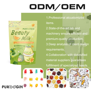 Sachet Minuman Kolagen Susu Kecantikan Bubuk Glutathione Asam Hialuronat Pemutih Melembapkan Susu Kecantikan Bubuk Rasa Melon - Product Image 4