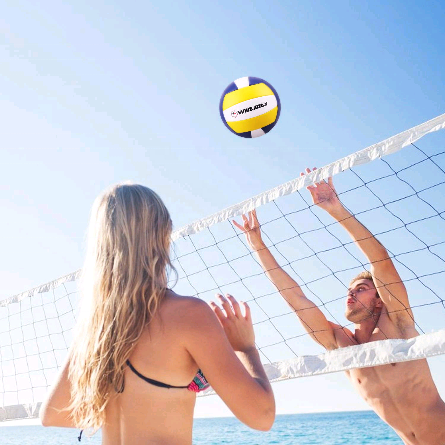 Pallavolo Taglia Ufficiale 5, Set Pallavolo Giochi Di Allenamento - Foto 9