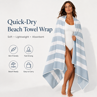 Serviette de plage en microfibre moderne grande taille personnalisée avec impression numérique, livraison rapide, idéale pour la piscine et les voyages – Nouveauté