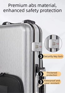 Estuche Rígido Portátil <span class=keywords><strong>de</strong></span> ABS para Saxofón Alto, Impermeable, para Práctica Diaria y Viajes al Aire Libre - Product Image 6
