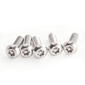 Tornillos y Pernos de Seguridad Antirrobo de Acero Inoxidable, Cabeza Plana, Métricos M3-M10 - Product Image 3