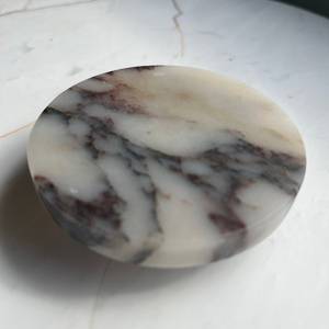Natural Calacatta Viola Marble <b>Drain</b> Cap Custom Marble <b>Drain</b> <b>Cover</b> Decorative Bathroom Sink <b>Drain</b> <b>Cover</b> - Product Image 6