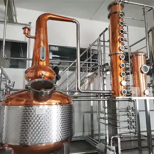 1000 Liter Tequila Brandy Whiskey Gin Still Distilling Machine With Gin Basket