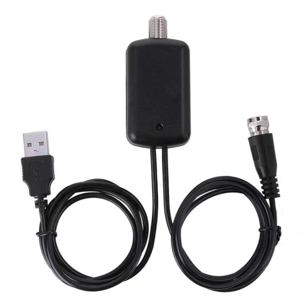 High quality interface standard connector stable signal USB to F-male/female adapter cable connect the anthenna to TV