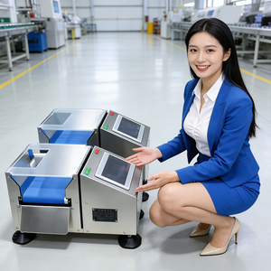 Hochempfindliche <span class=keywords><strong>Mini</strong></span>-Kontrollwaage für Kleine Pakete Automatische Gewichtsprüfwaage mit 0,05g Genauigkeit und Auswurfvorrichtung - Product Image 4