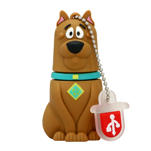 Superior Gift Dog PVC Usb Stick High Quality Factory Wholesale Pendrive Memory U Disk Usb Flash Drives 2.0/3.0 Disc Gift