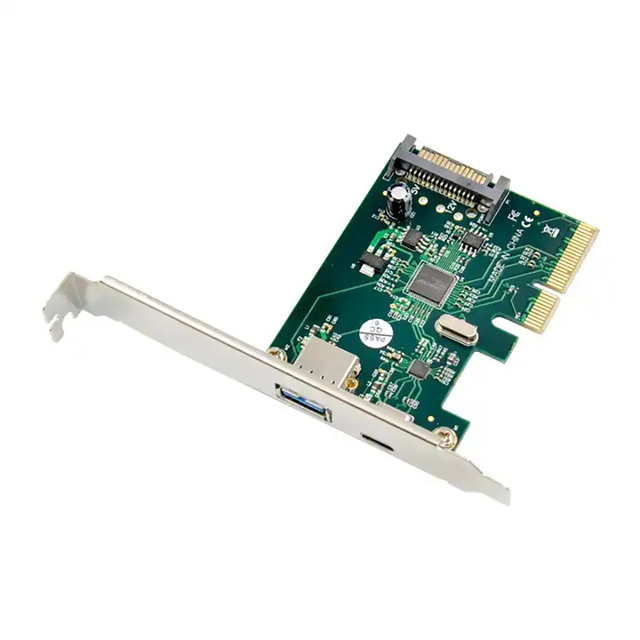 PCIE to USB3.0 Riser Card SATA PCI-E X4 to USB3.1/TYPE-C USB3.0 Expansion Card chipwelldone